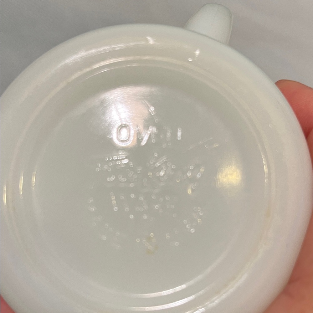 Fire King White Lidded Sugar Bowl Vintage Wheat Classic Design Collectible - Picture 5 of 7